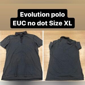 Size XL men’s Lululemon EUC evolution polo